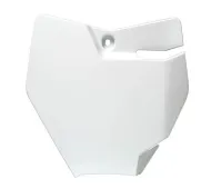 RACETECH Front Number Plate White KTM SX 65 16-23 / GASGAS MC 65 21-24