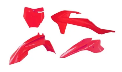 Plastic kit RACETECH Plastic Kit 4 Pieces KTM SX 50 16-23 (Red)