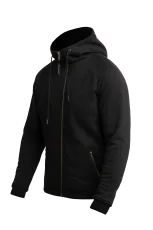 Motorcycle sweatshirt JOHN DOE HOOD XTM® V2 BLACK