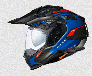 Adventure helmet NEXX X.WED3 GOBI RED/BLUE