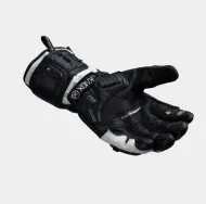 Кожени ръкавици KNOX Handroid Mk5 BLACK/WHITE LIMITED