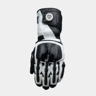 Кожени ръкавици KNOX Handroid Mk5 BLACK/WHITE LIMITED