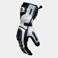 Кожени ръкавици KNOX Handroid Mk5 BLACK/WHITE LIMITED