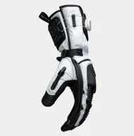 Кожени ръкавици KNOX Handroid Mk5 BLACK/WHITE LIMITED