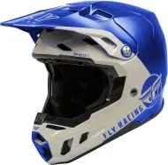 Motocross helmet FLY RACING Formula CC Centrum - Metallic Blue/Light Grey