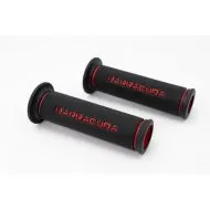 Motorcycle grips BARRACUDA BASIC RACING GRIPS RED