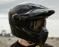 Козирка за каска ICON AIRFLITE GLOSSY BLACK