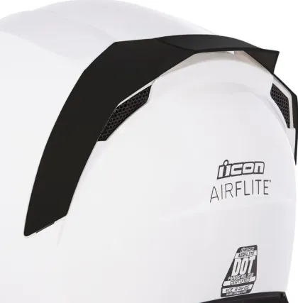 ICON Airflite™ RUB BLACK Helmet Spoiler