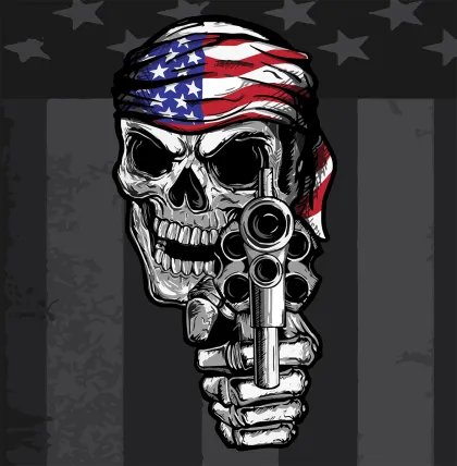 Πετσέτα κεφαλής FLYDANNA COTN USA GUNSKL