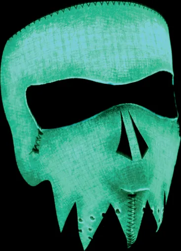 Μάσκα προσώπου GREY SKULL GLOW