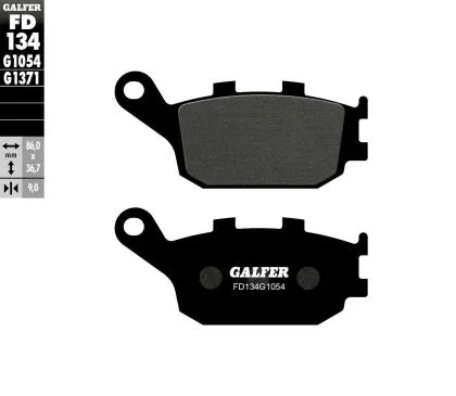 Galfer SEMI METAL Πίσω Moto Pads FD134G1054