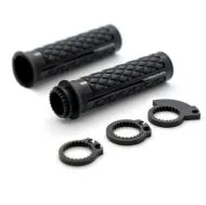 Мото ръкохватки BARRACUDA CLASSIC BROWN BLACK GRIPS