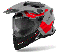 Helmet AIROH COMMANDER 2 REVEAL RED FLUO MATT