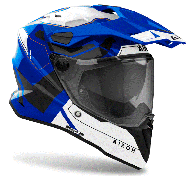 Helmet AIROH COMMANDER 2 REVEAL BLUE GLOSS