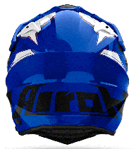 Helmet AIROH COMMANDER 2 REVEAL BLUE GLOSS