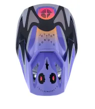 Motocross Helmet ALPINESTARS SM3 JETTSON GRAY/PUR/BLK