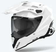 Casca AIROH COMMANDER 2 WHITE GLOSS