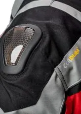 Geaca textila moto ADRENALINE SCORPIO NEGRU/ROSU/GRI