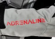 Υφασμάτινο μπουφάν μοτοσικλέτας ADRENALINE SCORPIO ΜΑΥΡΟ/ΚΟΚΚΙΝΟ/ΓΚΡΙ