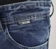 Τζιν μοτοσικλέτας Trilobite 1665 Micas Urban διπλής στρώσης AAA ΜΠΛΕ