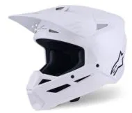 Motocross helmet ALPINESTARS SM3 WHITE-GLOSS