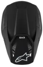 Motocross helmet ALPINESTARS SM3 BLACK-MATT