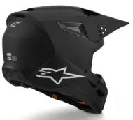 Motocross helmet ALPINESTARS SM3 BLACK-MATT