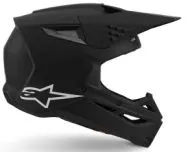 Motocross helmet ALPINESTARS SM3 BLACK-MATT