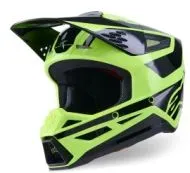 Motocross helmet ALPINESTARS SM3 HEAT YEL/BLACK