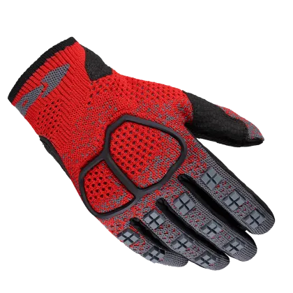 Mănuși moto textil SPIDI CROSS KNIT Roșii