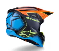 Motocross Helmet ALPINESTARSSM3 FRAY BLACK/ORANGE/YELLOW