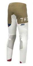 Motocross breeches THOR SPORTMODE LEAGUE WHITE/COPPER