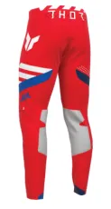 Motocross breeches THOR SPORTMODE SYNTH RED