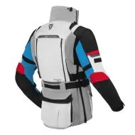 WOMEN'S TEXTILE JACKET SECA ARRAKIS III GREY/BLUE/RED