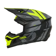 Κράνος μοτοκρός O'NEAL 3SERIES RIDE ΜΑΥΡΟ/ΓΚΡΙ/ΝΕΟΝ ΚΙΤΡΙΝΟ V.26