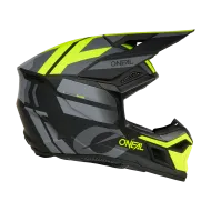 Κράνος μοτοκρός O'NEAL 3SERIES RIDE ΜΑΥΡΟ/ΓΚΡΙ/ΝΕΟΝ ΚΙΤΡΙΝΟ V.26