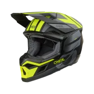 Κράνος μοτοκρός O'NEAL 3SERIES RIDE ΜΑΥΡΟ/ΓΚΡΙ/ΝΕΟΝ ΚΙΤΡΙΝΟ V.26