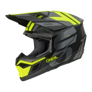 Κράνος μοτοκρός O'NEAL 3SERIES RIDE ΜΑΥΡΟ/ΓΚΡΙ/ΝΕΟΝ ΚΙΤΡΙΝΟ V.26