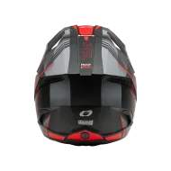 Cască motocross O'NEAL 3SERIES HAZE NEGRU/GRI/ROȘU