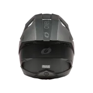 Κράνος μοτοκρός O'NEAL 3SERIES SOLID ΜΑΥΡΟ/ΓΚΡΙ