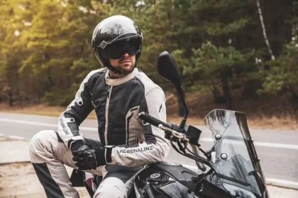 Geaca textila moto ADRENALINE MESHTEC 2.0 GREY