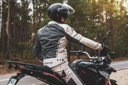 Geaca textila moto ADRENALINE MESHTEC 2.0 GREY