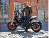 Мото дънки Lindstrands Lejen Blue