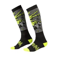 Θερμικές κάλτσες O'NEAL PRO MX ZOMBIE BLACK/GREEN