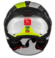 Κράνος Scooter MT COSMO SV SILENCE B3 ΚΙΤΡΙΝΟ ΓΥΑΛΙΣΤΕΡΟ