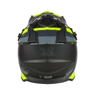 Motocross helmet O'NEAL 2SERIES SPYDE V.23 BLACK/GRAY/NEON YELLOW