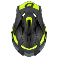 Motocross helmet O'NEAL 2SERIES SPYDE V.23 BLACK/GRAY/NEON YELLOW