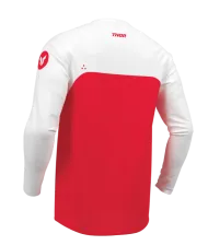 Motocross Jersey THOR RIDEMODE MENACE RED