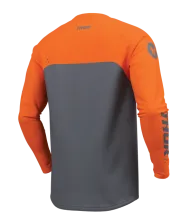 Motocross Jersey THOR RIDEMODE MENACE ORANGE/CHAR