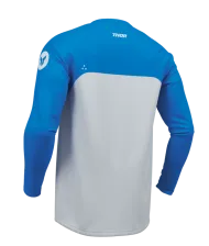 Motocross Jersey THOR RIDEMODE MENACE BLUE